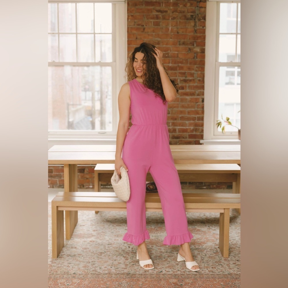 SMASH + TESS | NWT Madison frill leg romper | size medium